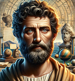 Aristarque de Samos était un astronome et mathématicien grec ancien, célèbre pour avoir proposé l'une des premières théories héliocentriques de l'univers.