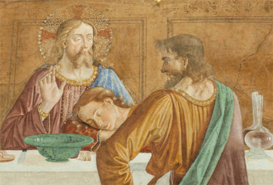 Domenico Ghirlandaio (1449-1494) est un peintre italien oeuvrant à Florence et dans les environs. Il rencontre le succès pour ses fresques murales, ses portraits et ses tableaux religieux.