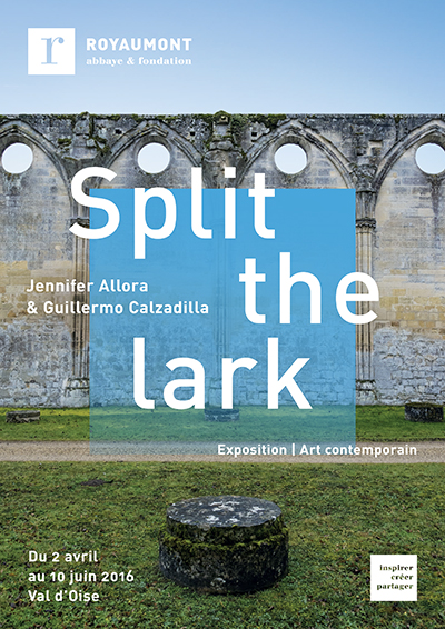 Expo Abbaye de Royaumont / Split the Lark / Création de Jennifer Allora & Guillermo Calzadilla