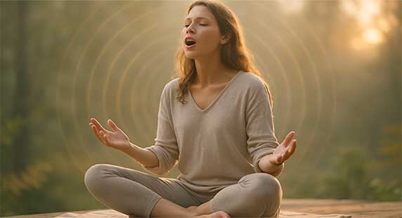 Les formations en chant vibratoire proposent une approche holistique du chant où ni la maîtrise technique ni le bagage musical ne sont requis. En plaçant l’Être chantant au centre de l’expérience, ces cursus invitent chacun à explorer sa voix dans toutes ses dimensions – physique, émotionnelle, mentale, énergétique et spirituelle. À travers un voyage intérieur guidé, le Chant Vibratoire permet non seulement de développer une relation intime avec son propre son, mais aussi d’éveiller le thérapeute intérieur qui sommeille en chacun.