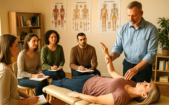 Née à la croisée de la biomécanique, des neurosciences et des médecines énergétiques, la kinésiologie explore la relation intime entre le corps, l’émotionnel et le mental. En rétablissant la circulation optimale de l’énergie musculaire, elle aide chacun à dépasser stress, blocages posturaux et limitations comportementales. Appliquée en cabinet ou en entreprise, la discipline séduit par son approche holistique : elle considère l’être humain non comme un assemblage de pièces détachées, mais comme un système vivant où chaque geste traduit un état intérieur.