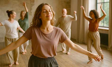 La formation en danse-thérapie propose un voyage intérieur où chaque pas, chaque geste et chaque rythme deviennent autant d’invitations à explorer ses émotions et à réconcilier le corps et la psyché. En s’appuyant sur le lien profond qui unit la corporeité à l’univers mental, cette approche fait de la danse un médiateur privilégié dans la relation thérapeutique. À mi-chemin entre soin et art, elle offre un espace sécurisé où l’expression artistique se mêle à la spiritualité, ouvrant la voie à une meilleure connaissance de soi et à des échanges conviviaux avec l’autre.