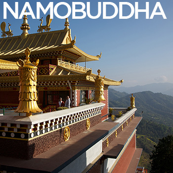Vue de Namobuddha