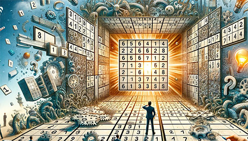 La résolution mathématique d'un Sudoku peut être effectuée à l'aide de techniques plus avancées telles que l'algorithme de backtracking ou des méthodes de programmation linéaire en nombres entiers. Ces approches utilisent des méthodes mathématiques pour explorer toutes les possibilités et trouver la solution optimale.