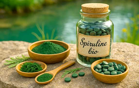 Dans un monde où les modes de vie effrénés sollicitent constamment notre organisme, la recherche d’une source végétale riche en nutriments devient prioritaire. La spiruline bio, micro-algue d’un bleu-vert éclatant, s’impose comme la solution idéale pour lutter contre la fatigue, renforcer les défenses immunitaires et soutenir les performances physiques. Grâce à sa composition exceptionnelle en fer, protéines de haute qualité et phycocyanine, elle conquiert tous ceux qui souhaitent préserver leur équilibre intérieur et développer une santé rayonnante.