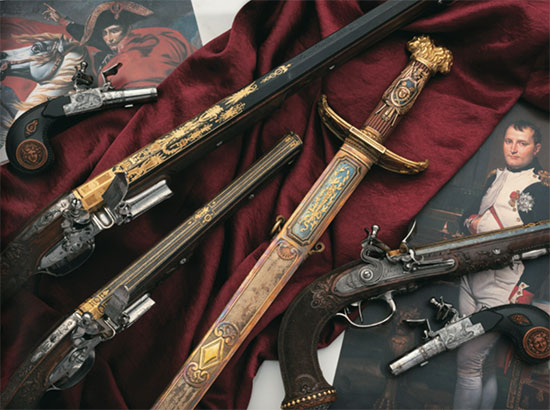En l’honneur du 200e anniversaire de la mort de Napoléon Bonaparte, Rock Island Auction Company met aux enchères une collection d’armes rares Napoléoniennes dont la fameuse épée d’apparat de l’empereur français.
